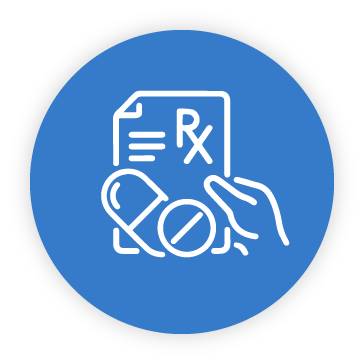 prescription in hand